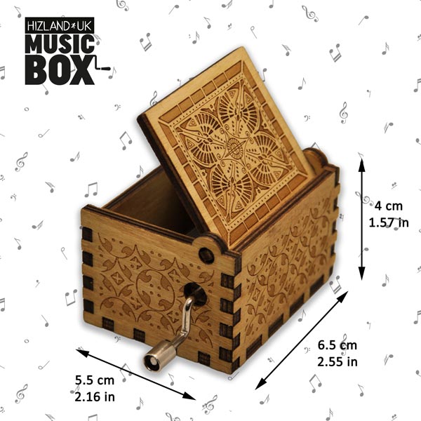 Amelie Soundtrack | Engraved Music Box
