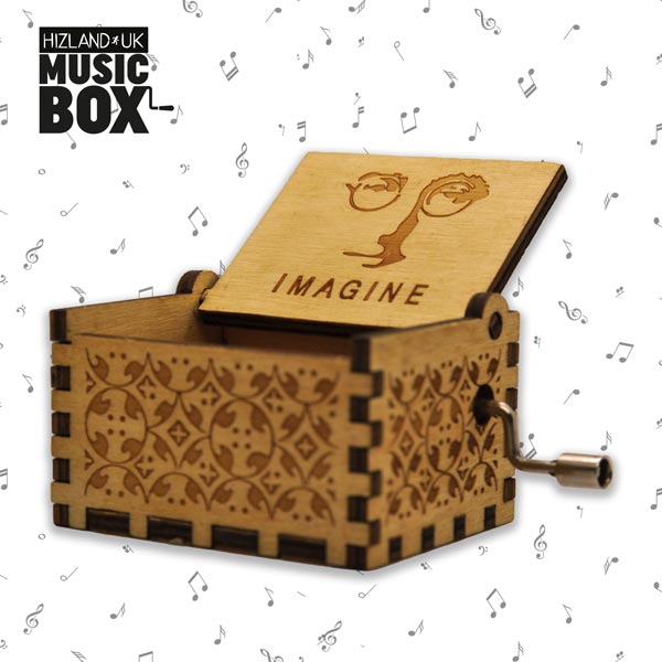 Imagine Music Box | Hand Crank Music box